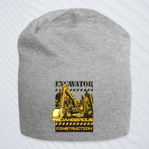 cadeau homme pelleteuse pelle excacatrice chantier bonnet2