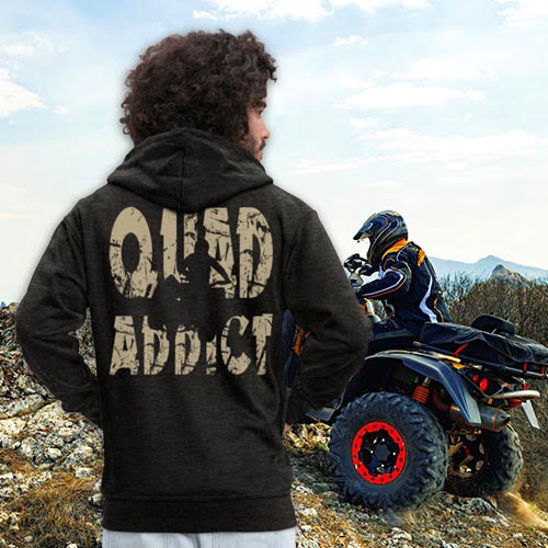 sweat capuche cadeau quad passionne de quad homme br