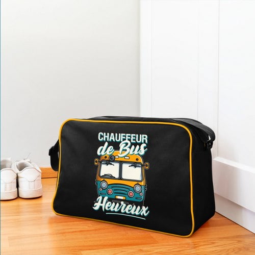 cadeau homme chauffeur de bus sac sport pratique personnalise noel humour conducteur car
