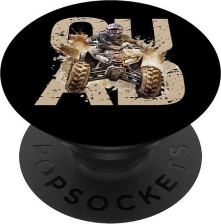 popsockets smartphone idée cadeau original quad vintage pilote passionne quad désert