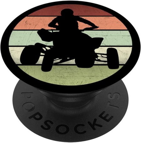 popsockets smartphone idee cadeau original quad vintage pilote passionne quad