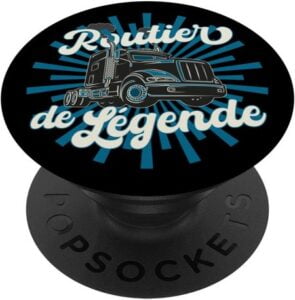 popsockets smartphone idee cadeau original routier camion drole humour routier de legende