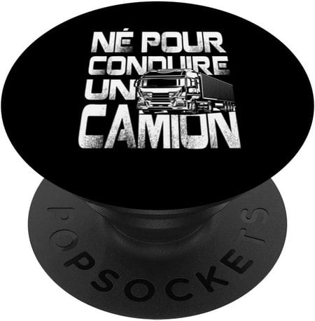 popsockets smartphone idee cadeau original routier camion