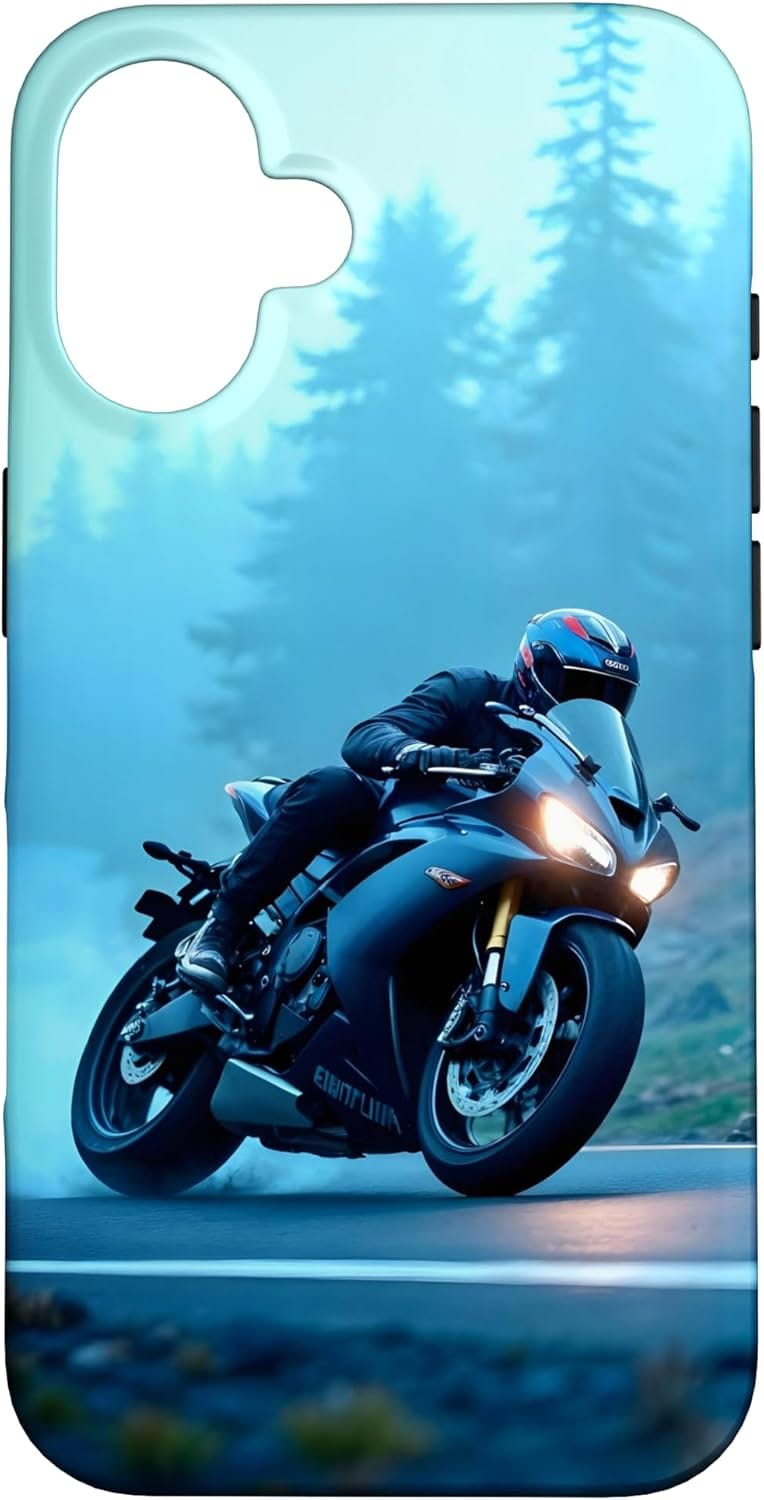 coque iphone 16 15 14 13 12 x 8 7 xe moto motard vitesse routiere 11 (10)