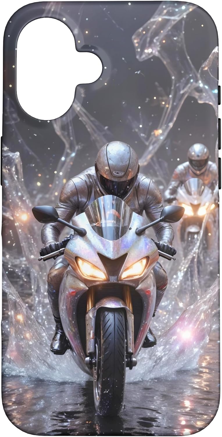 coque iphone 16 15 14 13 12 x 8 7 xe moto motard vitesse routiere 11 (2)