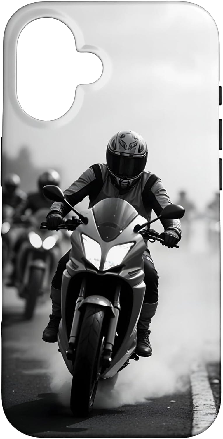 coque iphone 16 15 14 13 12 x 8 7 xe moto motard vitesse routiere 11 (3)