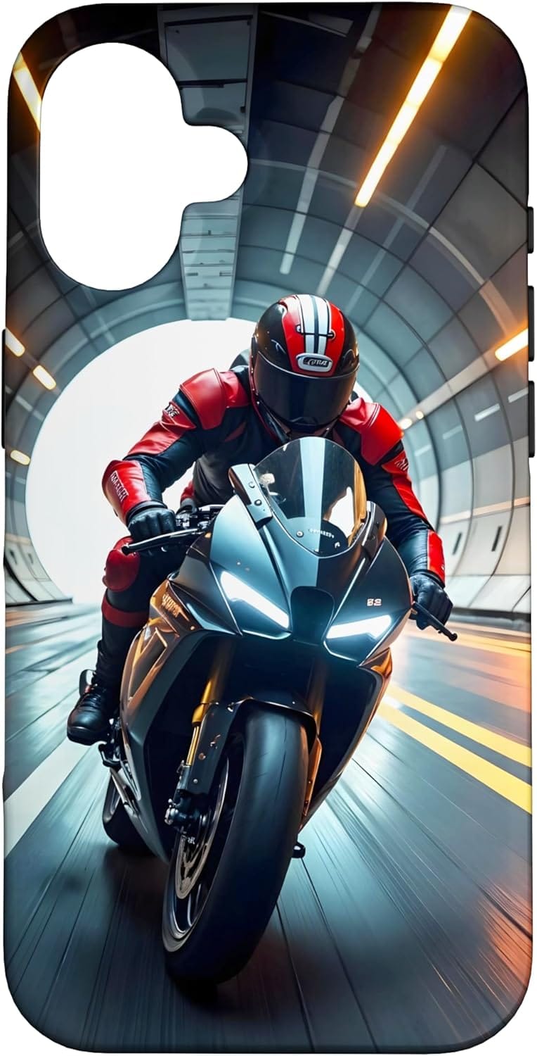 coque iphone 16 15 14 13 12 x 8 7 xe moto motard vitesse routiere 11 (4)