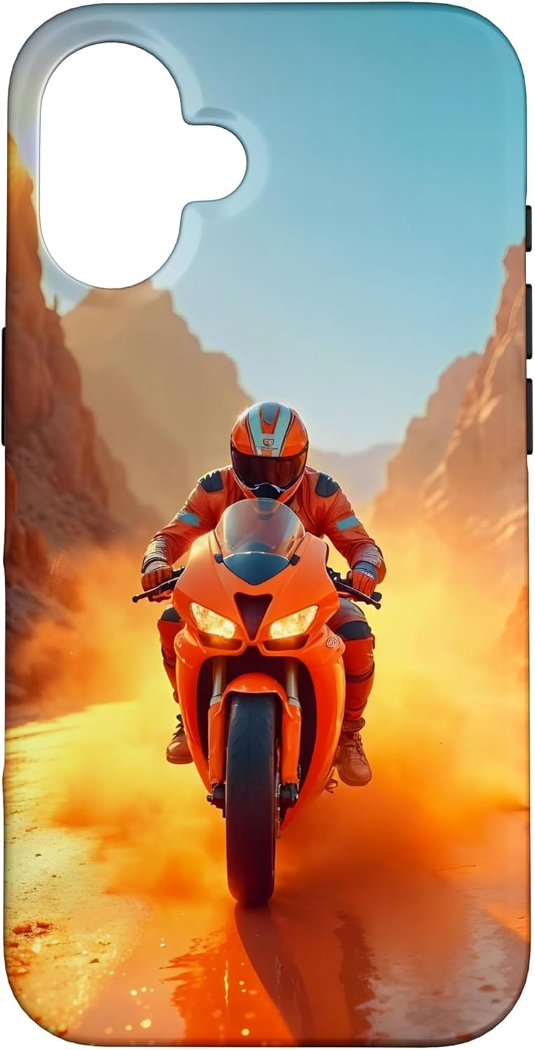 coque iphone 16 15 14 13 12 x 8 7 xe moto motard vitesse routiere 11 (5)