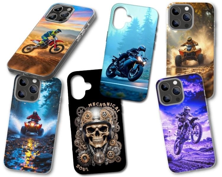 coque iphone 11 12 13 14 15 16 17 moto cross quad