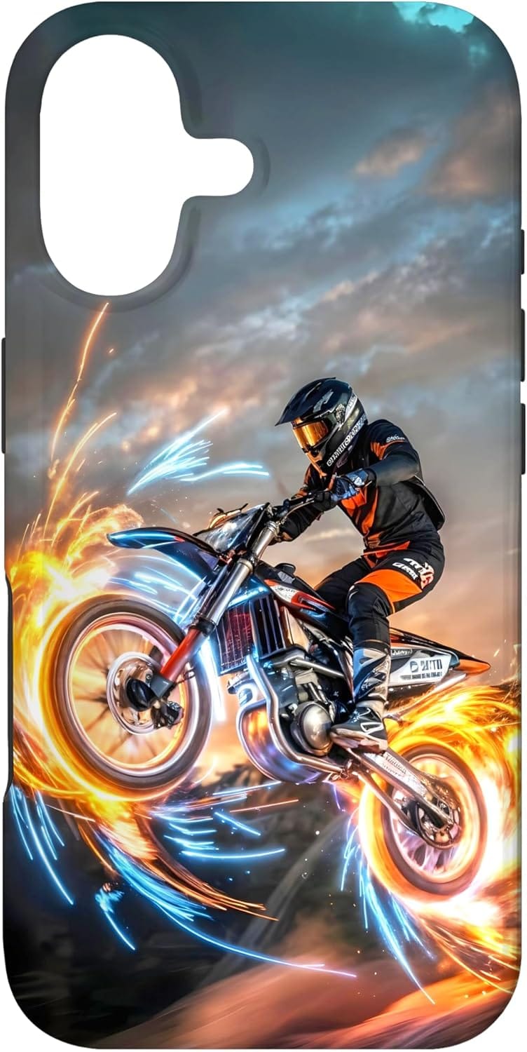 coque iphone motocross motard cadeau trial enduro rallye cross moto IPhone 15 16 13 14 17