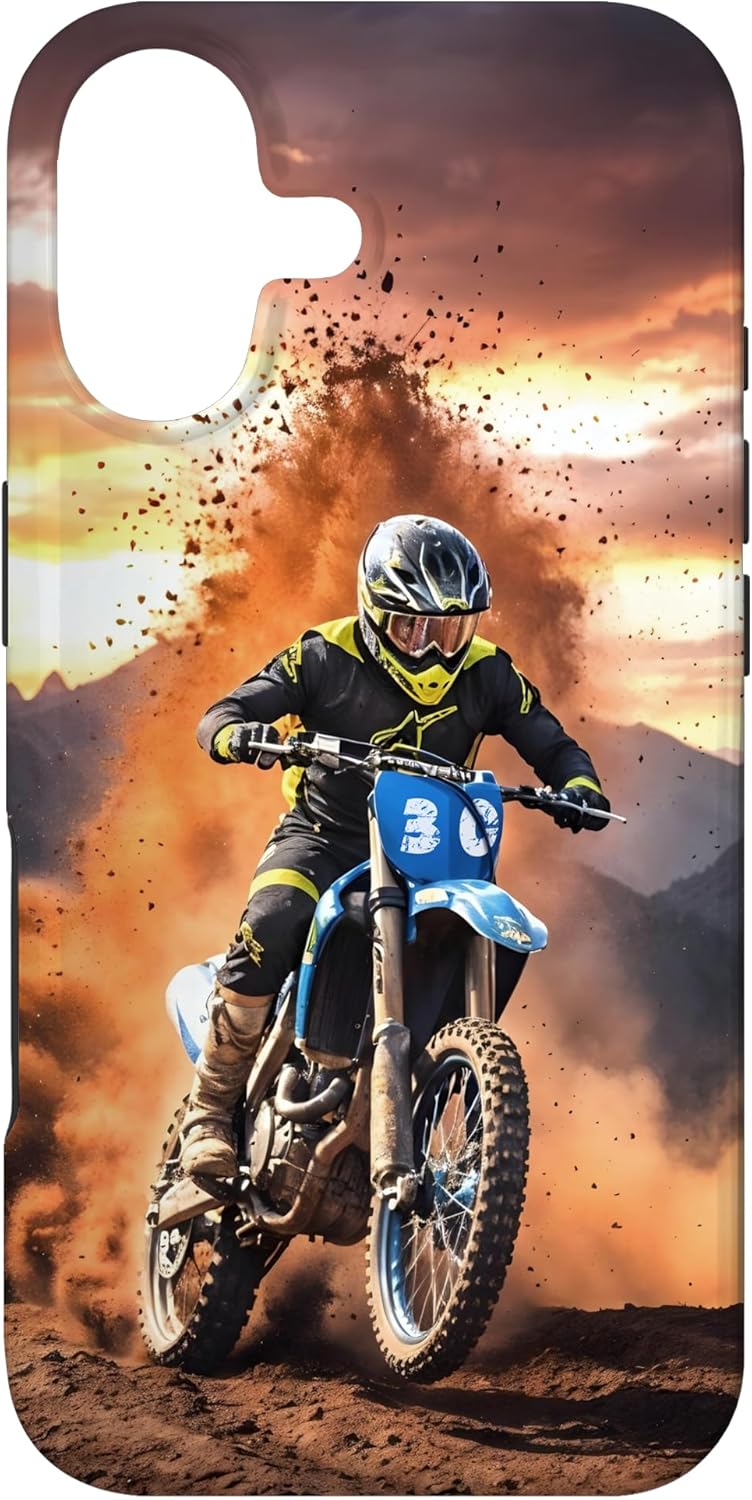 coque iphone motocross motard cadeau trial enduro rallye cross moto IPhone 15 16 13 14 17