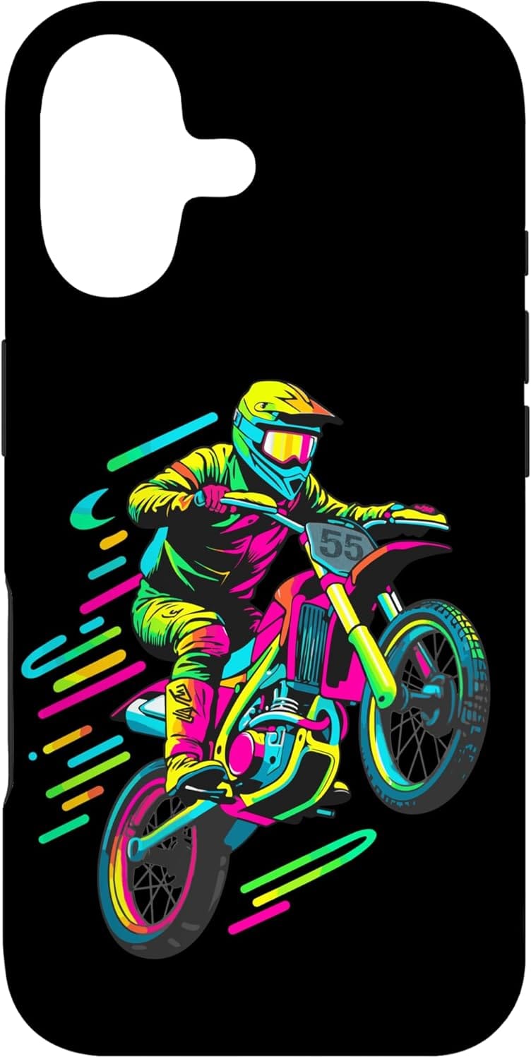 coque iphone motocross motard cadeau trial enduro rallye cross moto IPhone 15 16 13 14 17