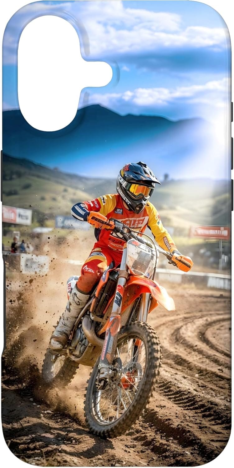coque iphone motocross motard cadeau trial enduro rallye cross moto IPhone 15 16 13 14 17